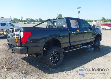 2017 Nissan Titan Xd Sl/Pro-4X/Plat Reserve z USA, uszkodzony, nr VIN 1N6BA1F42HN523778